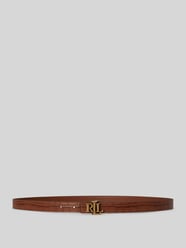 Gürtel mit Krokodil-Struktur von Lauren Ralph Lauren - 37