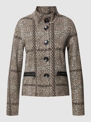 Blazer met all-over motief van Betty Barclay Beige - 26