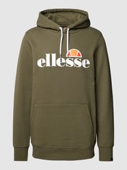 Hoodie mit Label-Print Modell 'GOTTERO' von Ellesse Grün - 35