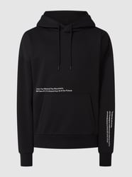 Oversized Hoodie mit Message und Print von Tom Tailor Denim Grau / Schwarz - 6