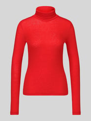 Slim fit shirt met lange mouwen van lyocellmix van Jake*s Casual - 5