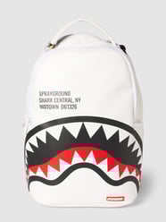 Rucksack mit Motiv-Print Modell 'SHARK' von Sprayground Weiß - 28