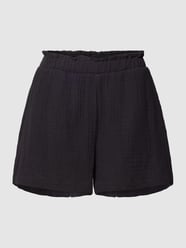 Korte broek met structuurmotief, model 'NATALI' van Vero Moda Grijs / zwart - 31