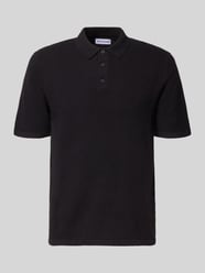 Regular Fit Poloshirt mit Strukturmuster Modell 'GEORGE' von JACK & JONES - 22