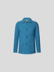 Jacke mit Umlegekragen von Lardini Blau / Türkis - 24