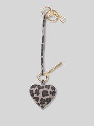 Sleutelhanger met all-over dierenprint model 'Heart' van Hey Marly - 30