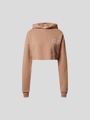Hoodie im cropped Design von Livincool Beige - 31