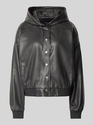 Jacke mit Kapuze von WITHBLACK Schwarz - 3