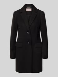 Płaszcz o kroju regular fit z listwą z 2 guzikami od Christian Berg Woman Selection - 35
