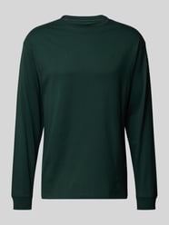 Regular Fit Longsleeve mit Label-Stitching von Scotch & Soda Grün - 3