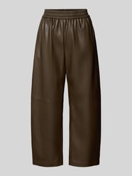 Barrel Fit Hose in Leder-Optik Modell 'JUST' von SUNCOO PARIS - 15