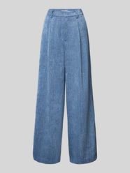 Wide Fit Stoffhose in Denim-Optik Modell 'Zvally' von Gestuz - 33