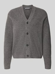 Strickjacke mit Woll-Anteil Modell 'SOUFFLE' von REVIEW - 36