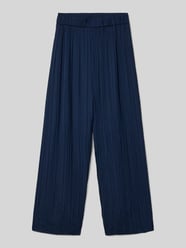 Spodnie o szerokim kroju w plisowanym wyglądzie, krój regular fit od s.Oliver RED LABEL - 32