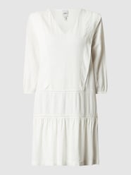 Jurk van viscose, model 'Cimo' van ICHI Wit - 30