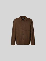 Regular Fit Hemdjacke aus reiner Wolle von Officine Générale - 40
