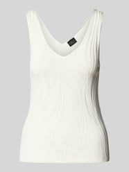 Slim Fit Stricktop aus Viskose-Mix von s.Oliver BLACK LABEL - 8