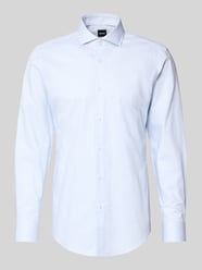 slim fit zakelijk overhemd van katoenmix model 'HANK' van BOSS - 22
