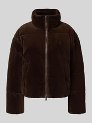 Gewatteerd jack van corduroy met opstaande kraag en labelstitching van Polo Ralph Lauren - 23