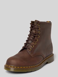 Boots van leer met labeldetail, model 'EYE' van Dr. Martens - 13