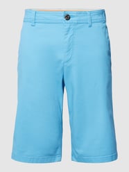 Chinoshorts mit französischen Eingrifftaschen von Tom Tailor Blau - 28