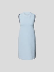 Knielanges Strickkleid mit Cut Out von Jacquemus Blau - 44