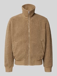 Jas met opstaande kraag en ritssluiting model 'GRALON' van DRYKORN Beige - 30
