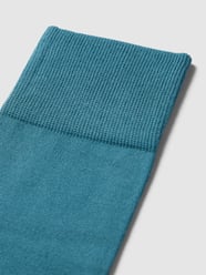 Socken mit Label-Stitching Modell 'COOL 24/7' von Falke Blau - 2