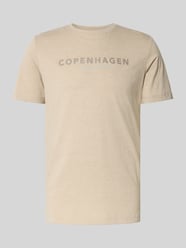 T-shirt met labelprint van Lindbergh - 21