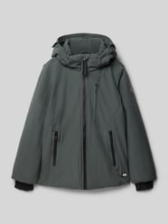 Gewatteerd jack met capuchon, model 'Harwick' van CARS JEANS - 16