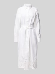Hemdblusenkleid mit Lochstickerei von Seidensticker - 1