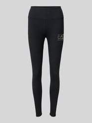 High Waist Leggings mit Label-Detail von EA7 Emporio Armani - 16