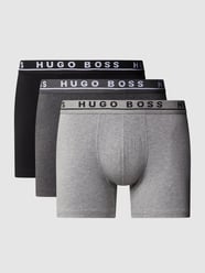 Trunks im 3er-Pack - langes Bein von BOSS Grau - 32