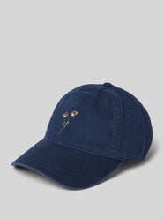 Basecap mit Motiv-Stitching Modell 'FLOWER' von Forét Blau - 7