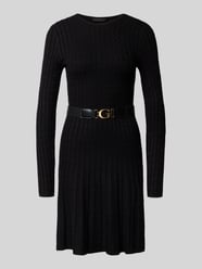 Knielanges Kleid mit Taillengürtel von Guess - 24