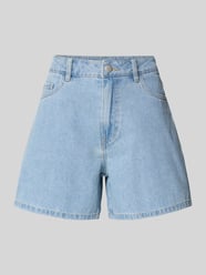 Regular Fit Jeansshorts aus Baumwoll-Mix Modell 'ABBI' von Pieces - 26