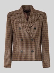 Krótki żakiet o kroju regular fit z mieszanki żywej wiskozy model ‘GERUSIA’ od Weekend Max Mara - 24