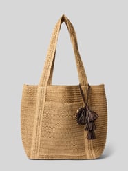 Tote Bag mit Applikation Modell 'ARMOND' von MANGO Beige - 11