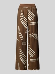 Stoffhose aus Viskose-Mix Modell 'Cevil leaf' von someday. - 33