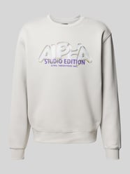 Sweatshirt mit Rundhalsausschnitt von Alpha Industries - 46