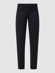 Schlupfhose mit Stretch-Anteil Modell Yoga von Hanro Grau / Schwarz - 29