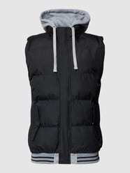 Bodywarmer met labelpatch van Blend Zwart - 32