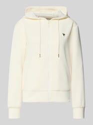 Bluza o kroju regular fit z aplikacją z logo Model 'Olympe' od GUESS Activewear - 46
