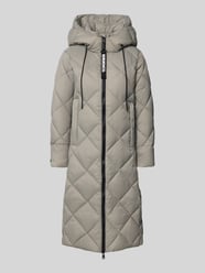 Gewatteerde lange jas met capuchon, model 'CILIA' van khujo - 13