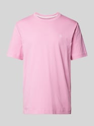 Regular Fit T-Shirt aus reiner Baumwolle mit Logo-Print von Marc O'Polo Pink - 32