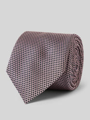 Krawatte mit Label-Detail von BOSS Rosa - 9