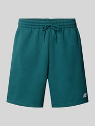Relaxed Fit Shorts mit Logo-Stitching von New Balance - 23