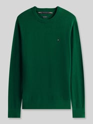Sweter o kroju regular fit z mieszanki bawełny i kaszmiru od Tommy Hilfiger - 5