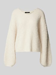 Oversized Strickpullover mit V-Ausschnitt Modell 'JULIETTE' von Vero Moda - 5