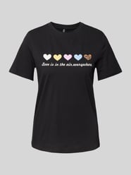 Regular Fit T-Shirt aus reiner Baumwolle Modell 'MARIA' von Pieces - 15